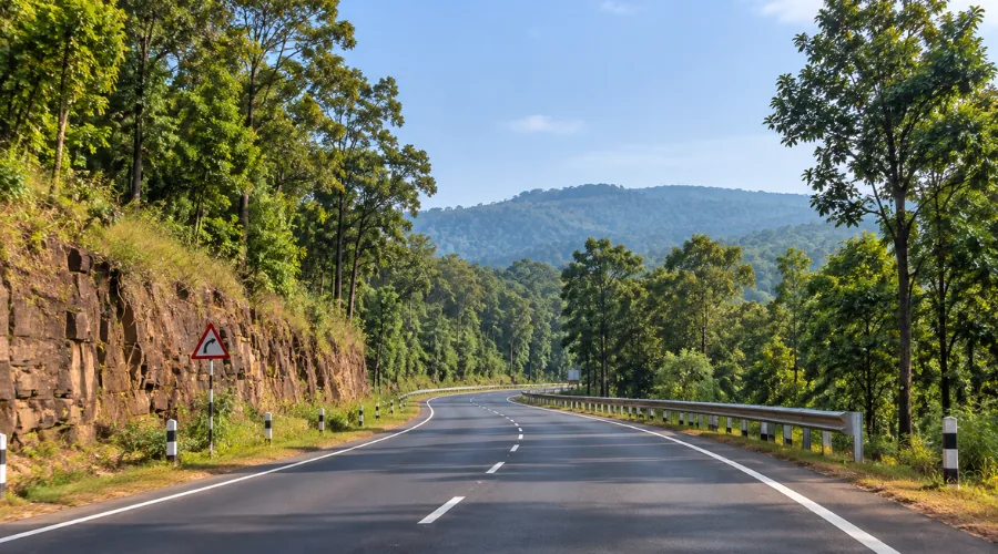 By Bus / Road - Amarkantak