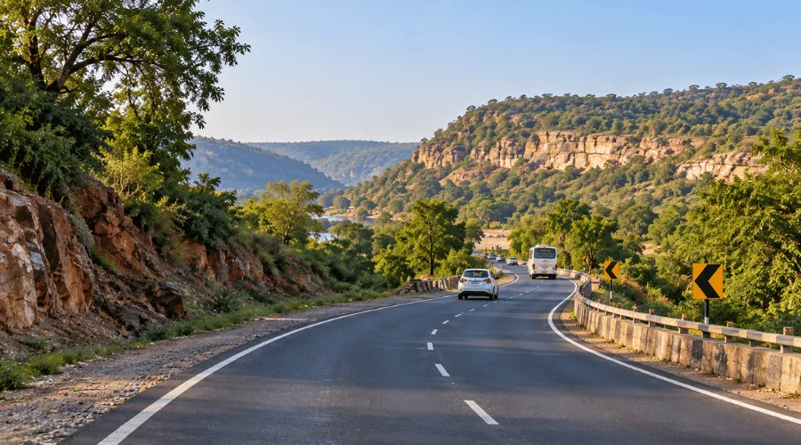 By Road - Chitrakoot