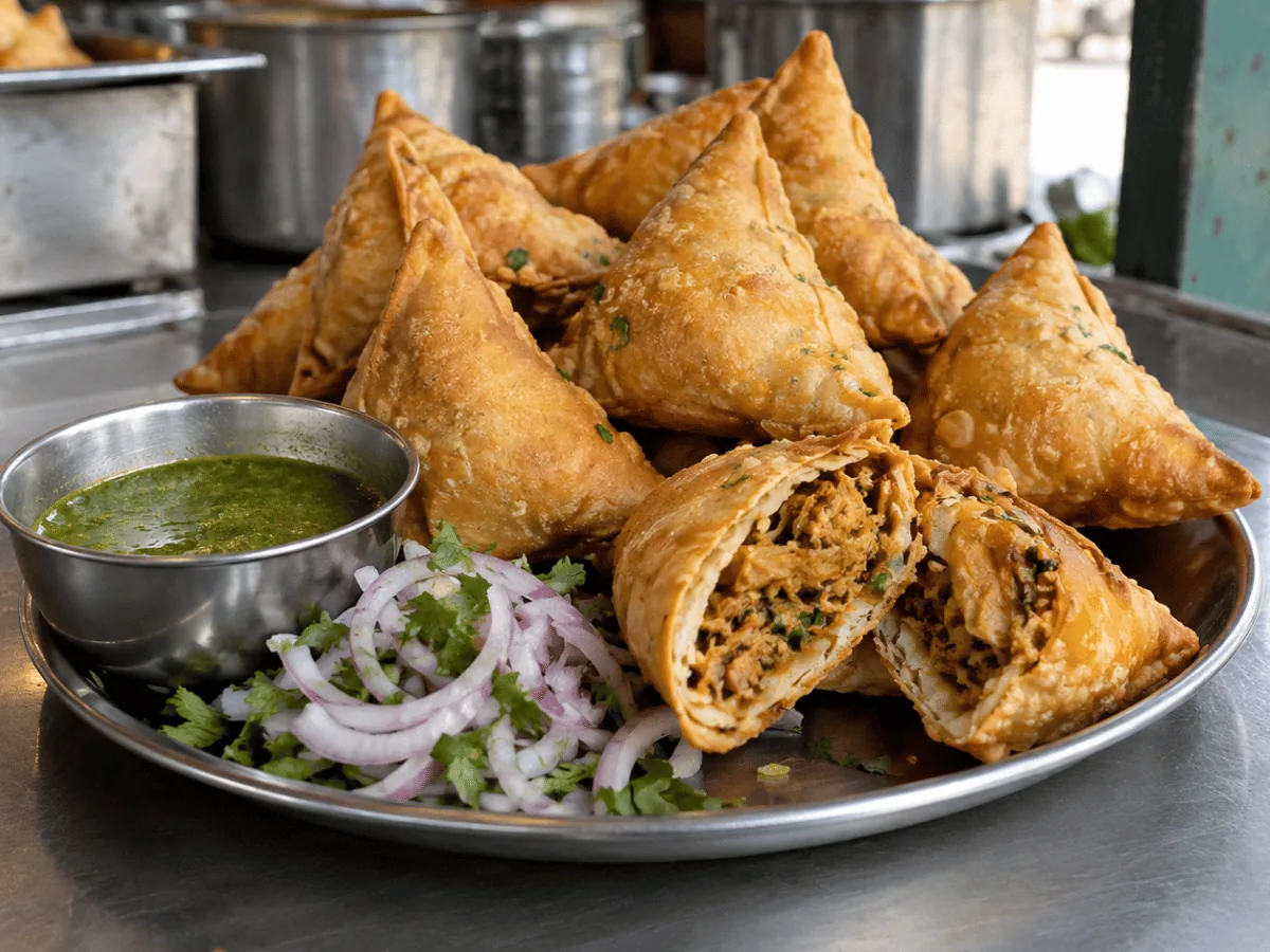 Chicken samosa recipes - Best Food, Gwalior