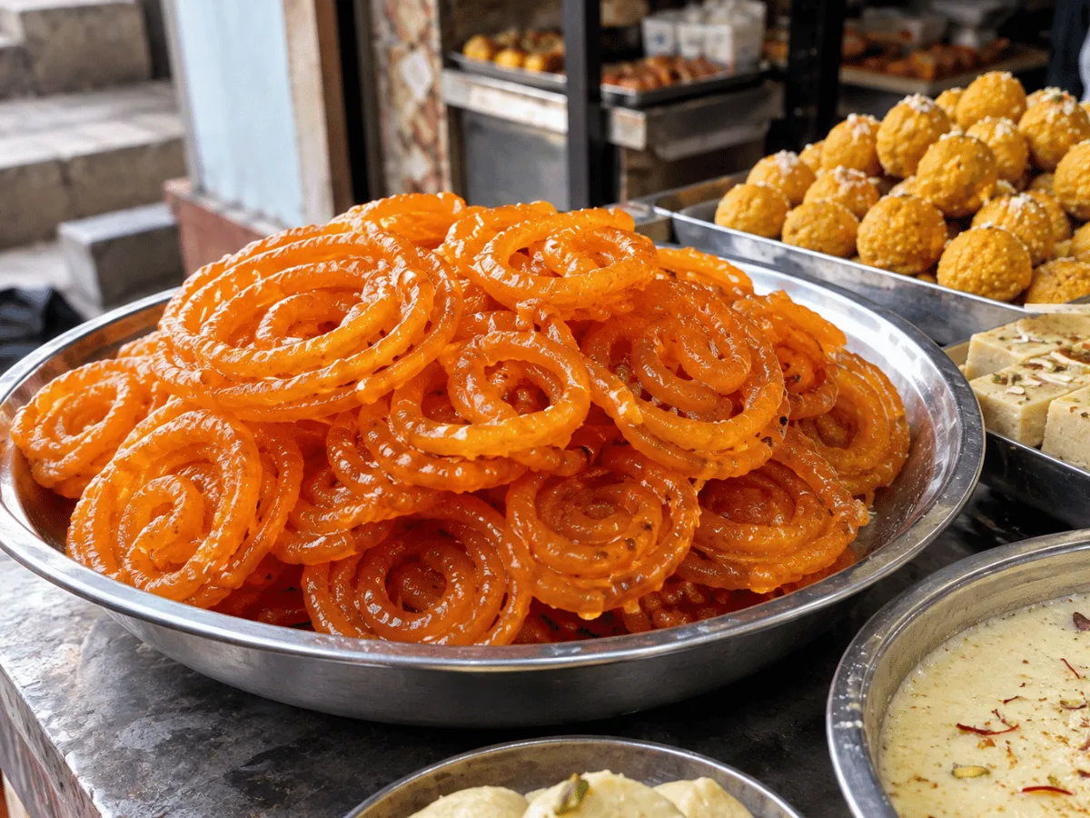Sweet dish jalebi types social - Best Food, Gwalior