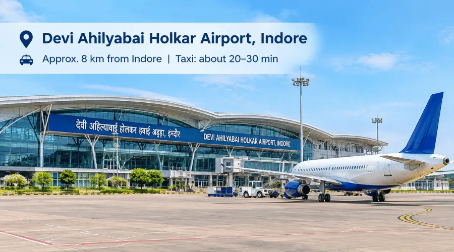 By Air - Indore