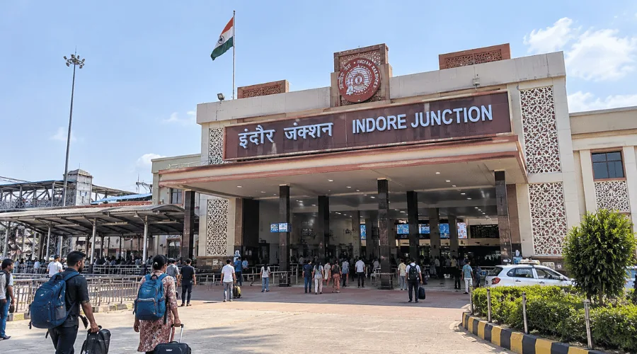 By Train - Indore