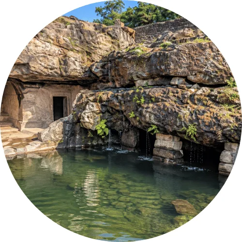 Lohani Caves and Temple