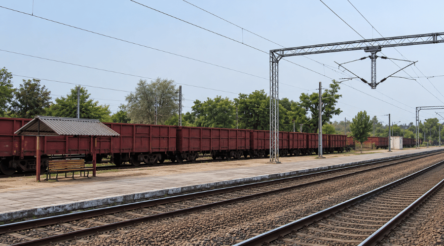 By Train - Bhimbetka