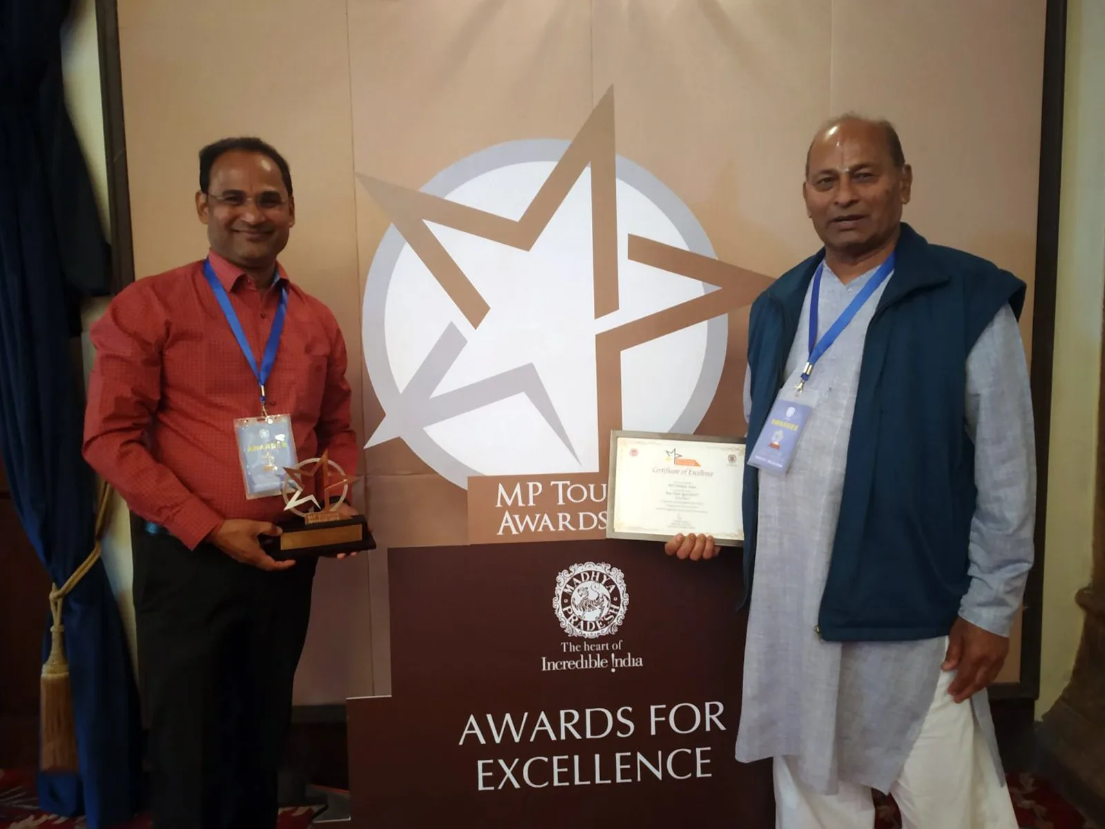 Awarded by the Government of Madhya Pradesh