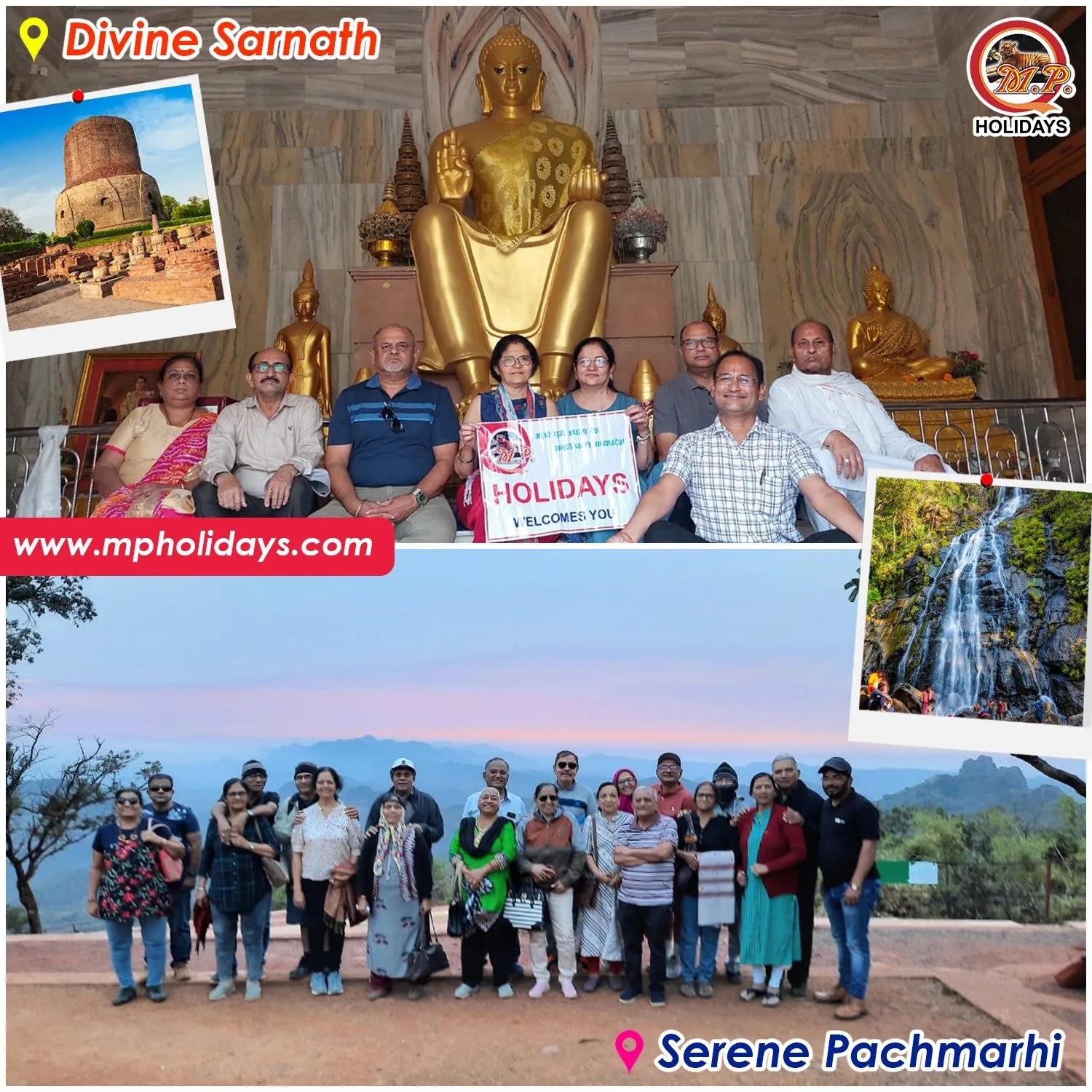 Group trip moment